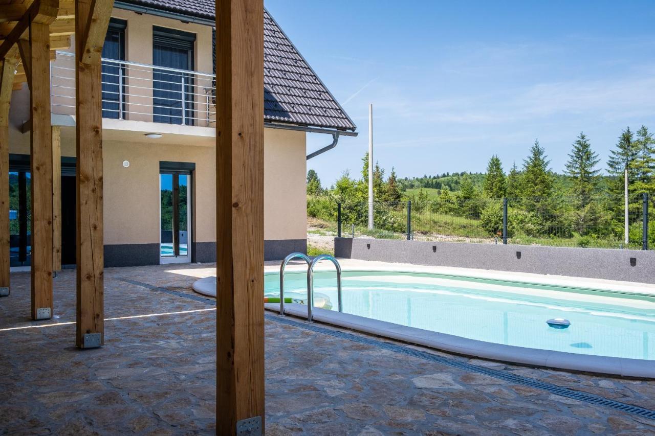 Villa Nesa - Beautiful Guest House At Continental Croatia With Outdoor Swimming Pool, Sauna And 3 Bedrooms Plaski Экстерьер фото