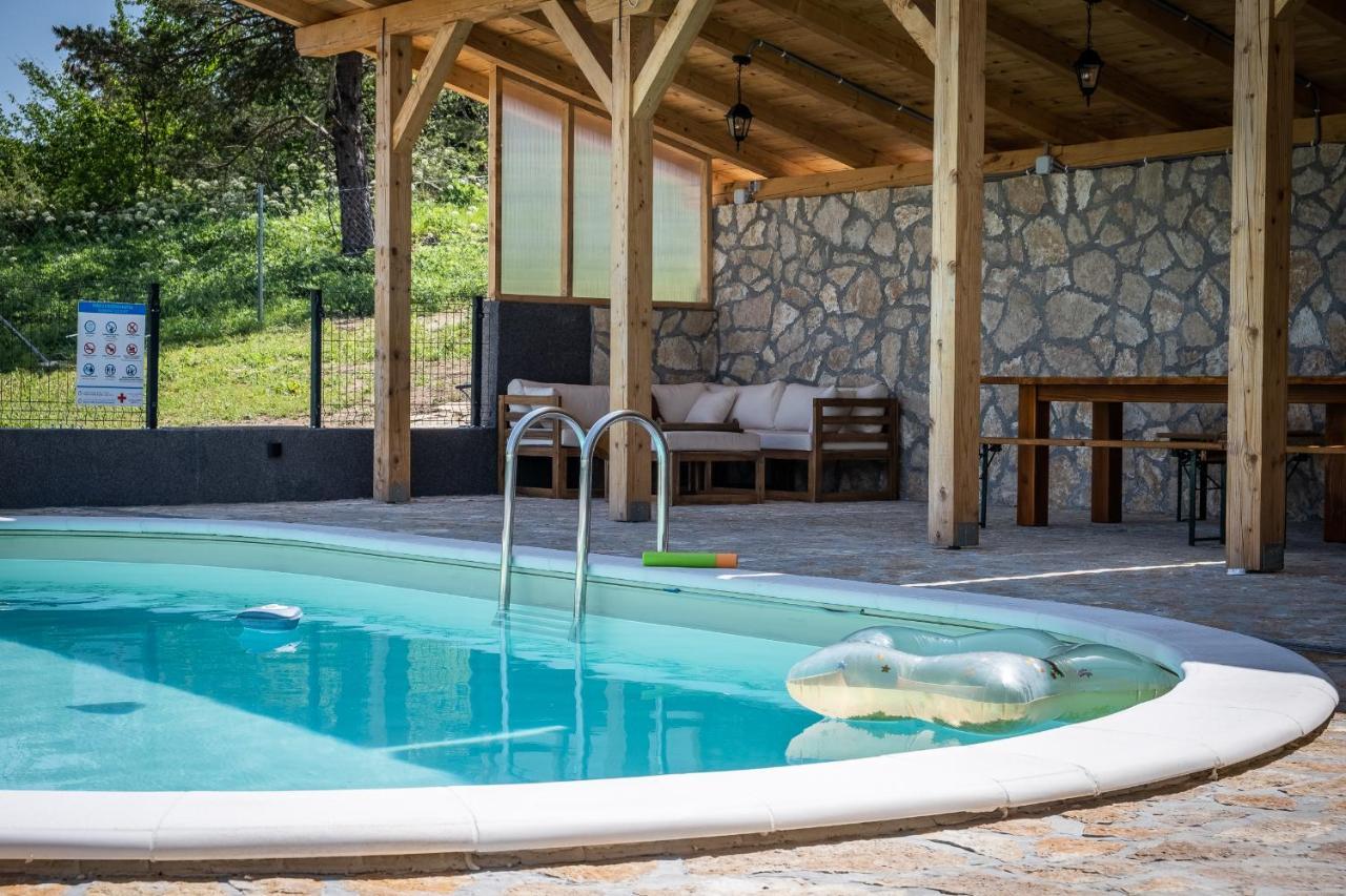 Villa Nesa - Beautiful Guest House At Continental Croatia With Outdoor Swimming Pool, Sauna And 3 Bedrooms Plaski Экстерьер фото